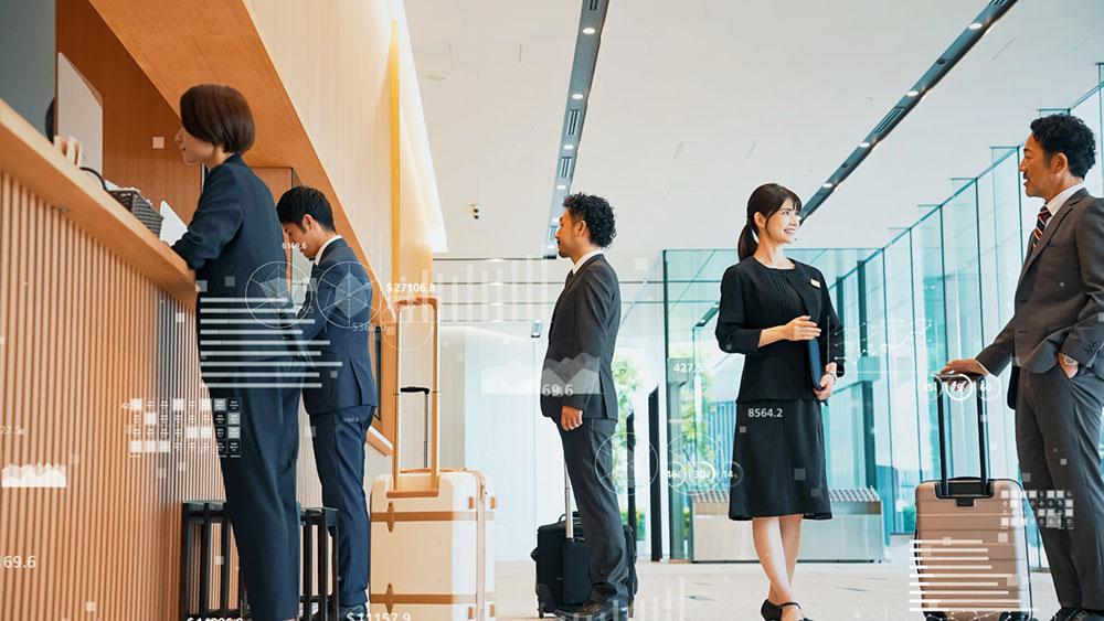 イメージ：ホテルのフロント